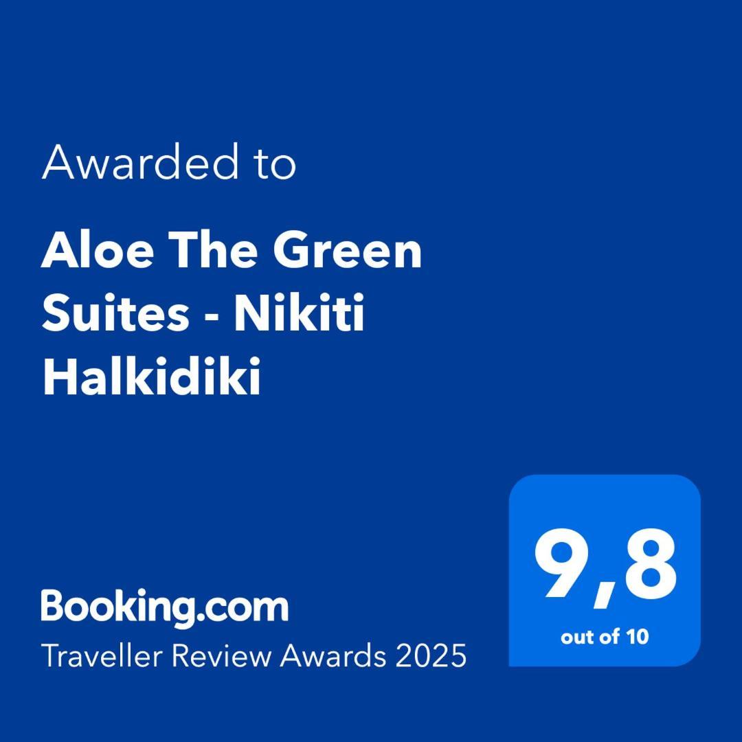 Aloe The Green Suites - Nikiti Halkidiki Exterior foto
